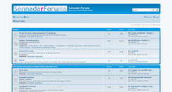 Desktop Screenshot of forums.sennadar.com