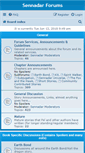 Mobile Screenshot of forums.sennadar.com